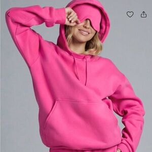 Comfrt Airplane mode travel hoodie